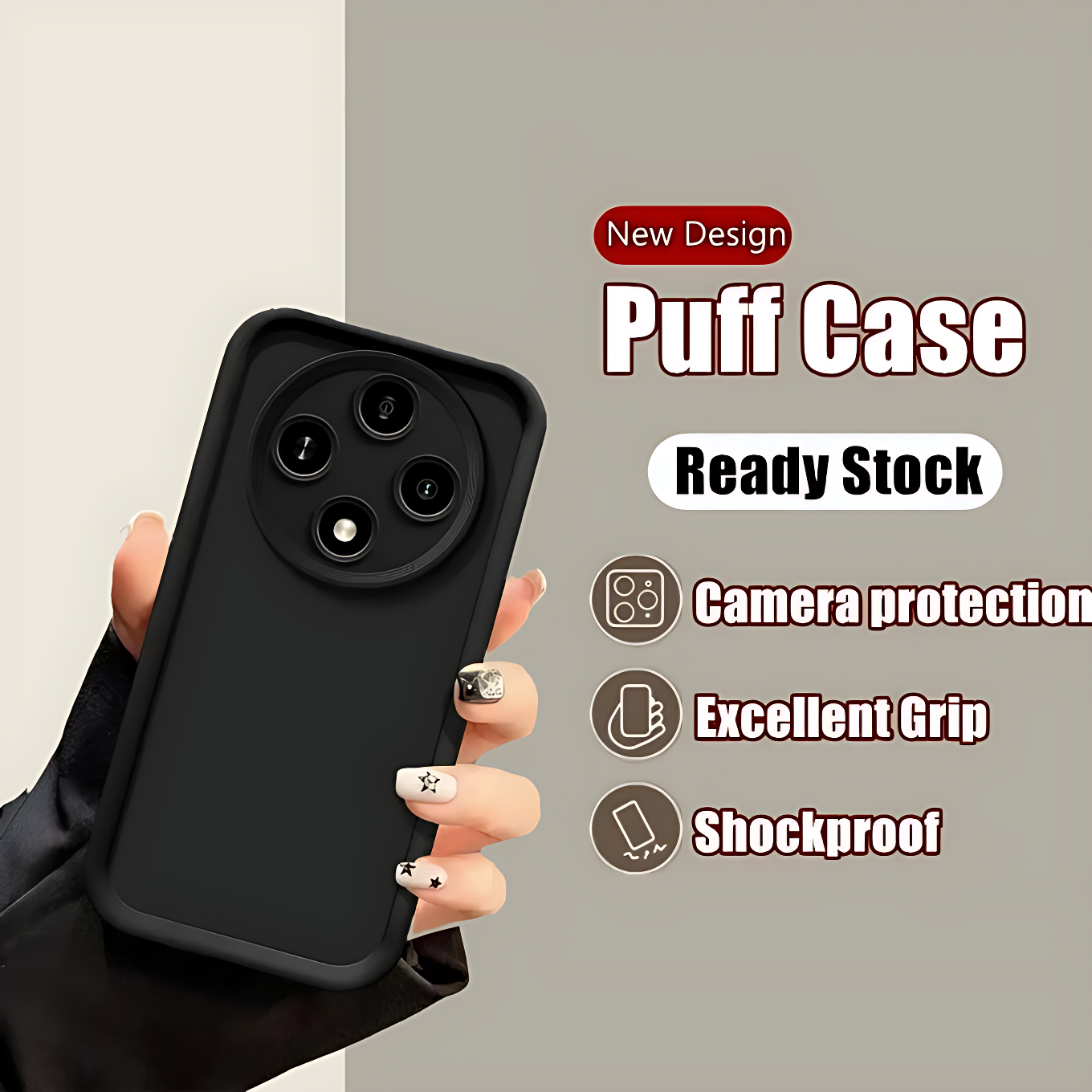 [Redmi 14C] Sixonic Candy Silicone Cover For Xiaomi Redmi 14C Shockproof Soft TPU Back Cover With Camera Lens Protection Redmi 14C Cover