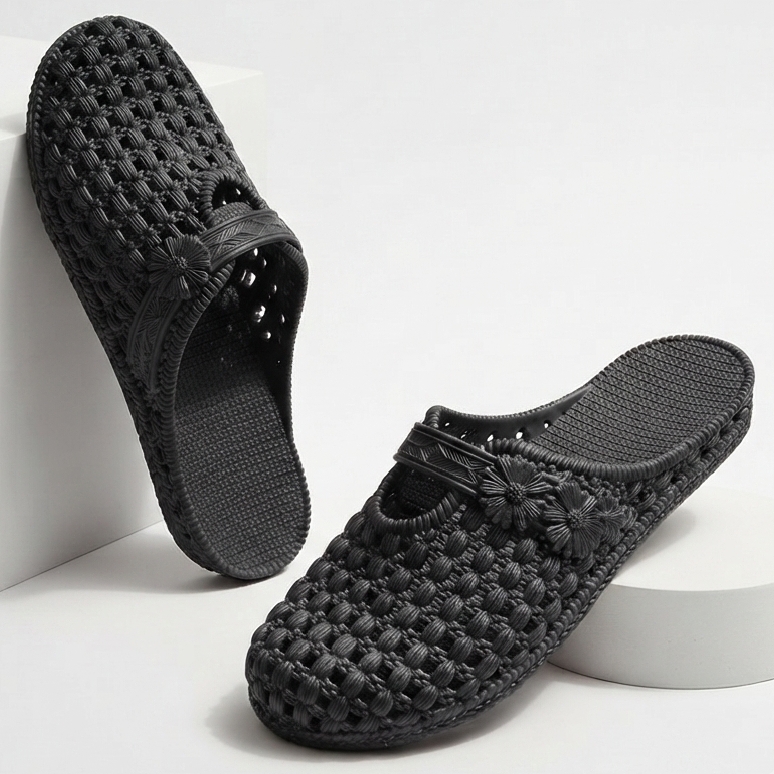 Popoular Women Half Shoes & Loafers Casual Rubber Cut Shoes & Slip-Ons