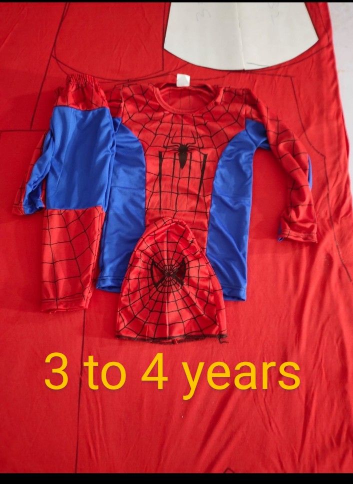 Spiderman/Batman/Superman costume with free face mask   all character costume available for school event and party