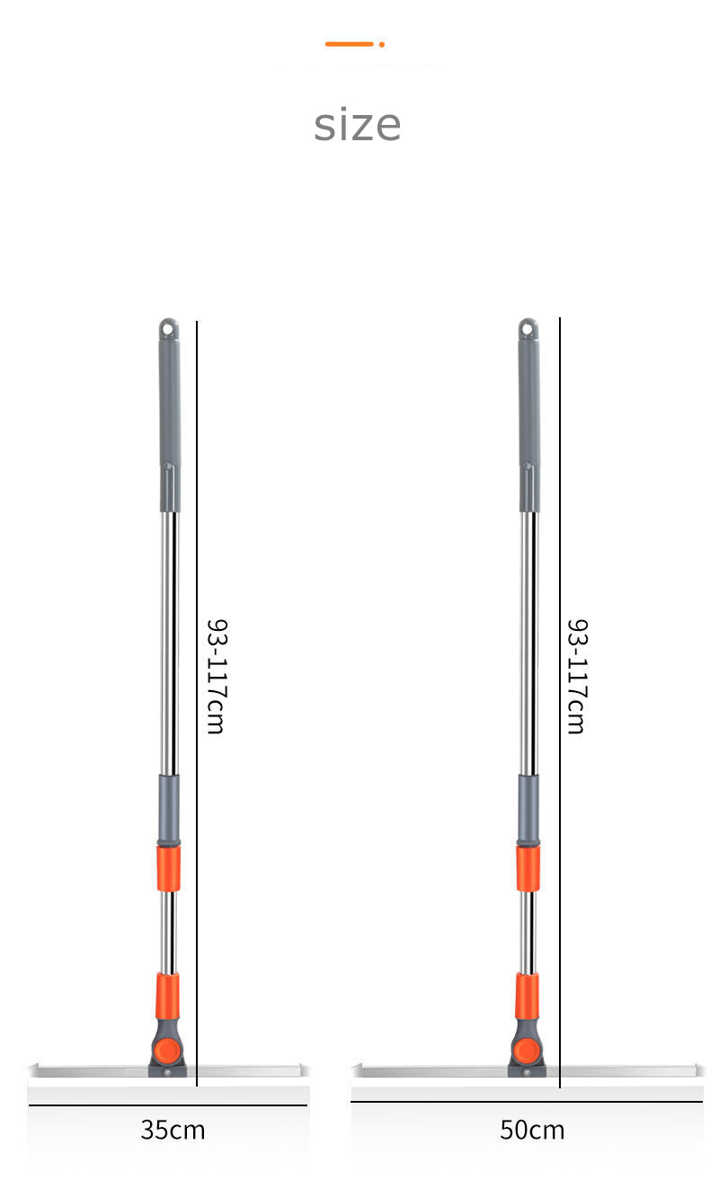 Silicone Scraper Broom Magic Wiper High Place Glass Wiper Floor Mop