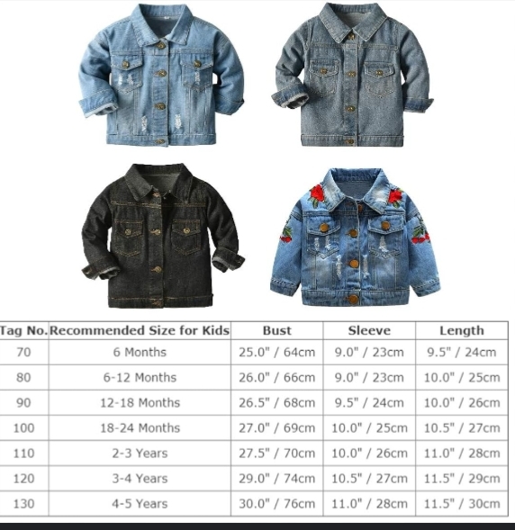 Baby girl denim jacket