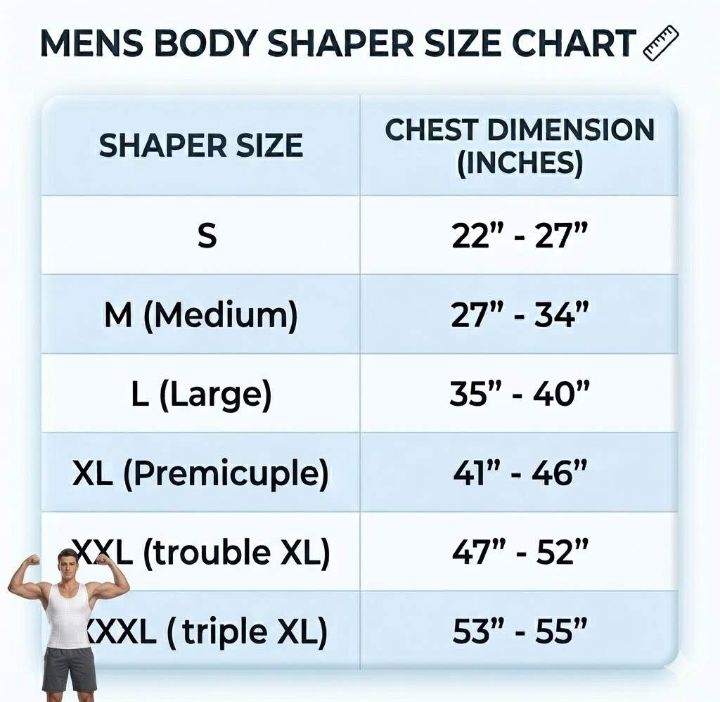 Slim Lift Men body shaper - 100% comfortable