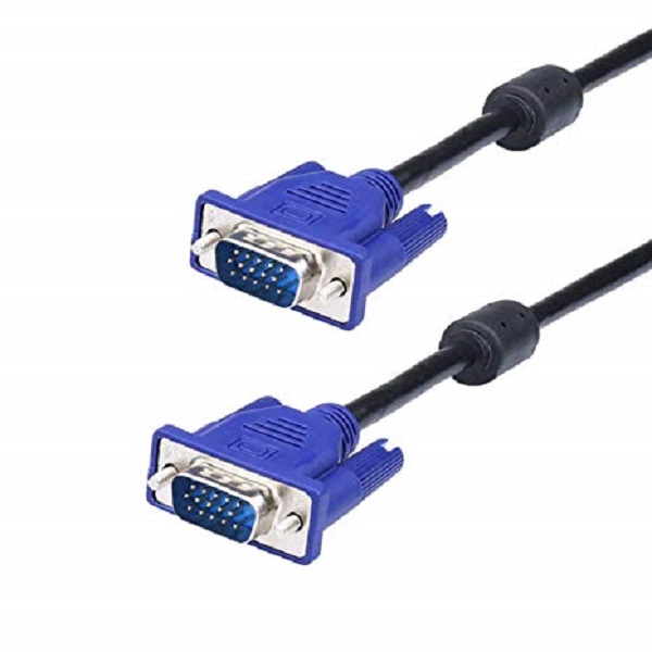 Vga Monitor Cable Male To Male 1080P High Resolution Cord For Pc Computer 1.5 Meter