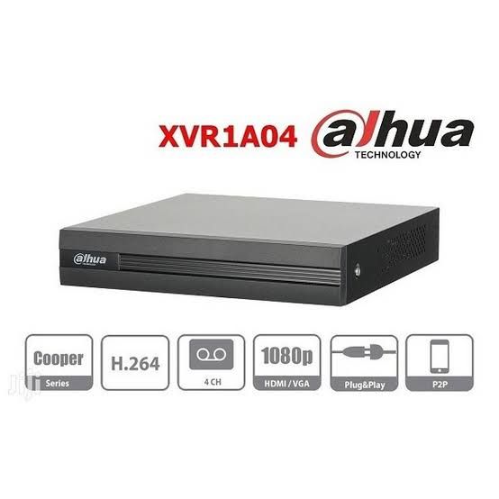 Dahua 4 Channel Digital DVR H264+ Encoding Upto 2MP XVR1A04