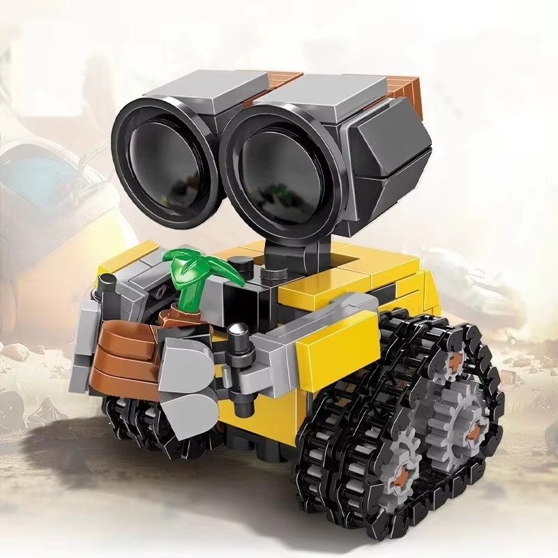 Mini Wally Building Blocks Kit MOC Multi Joint Movable Classic Movie Model Building Blocks Assembly Children's Toys Rising 