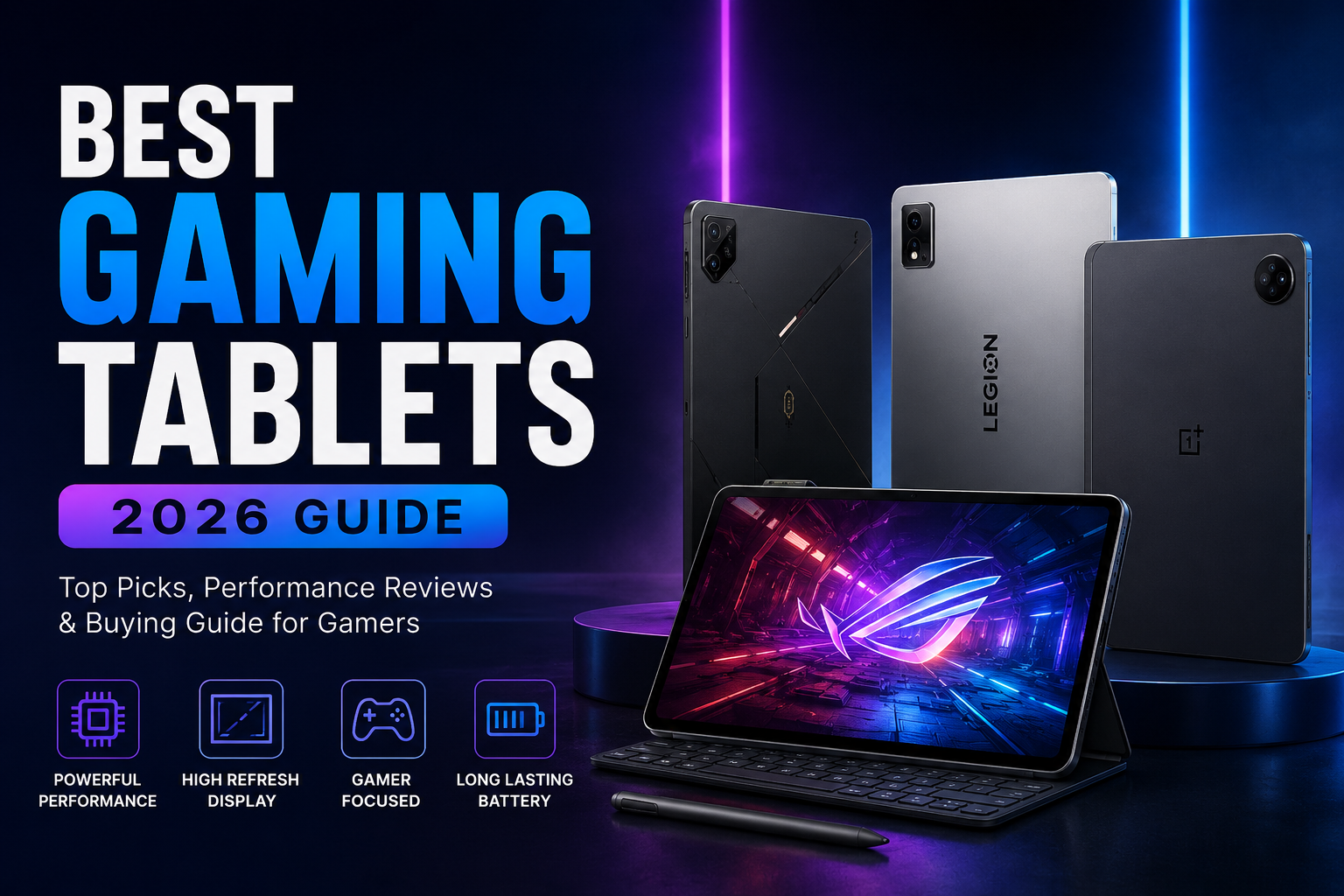 Gaming tablet 2026 showcase