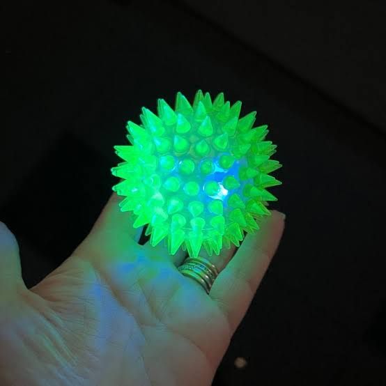 Light up spiky balls hotsell