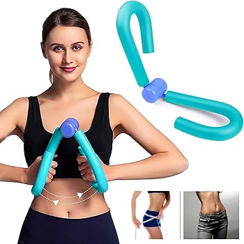 Portable Hip Thigh Exerciser Anti Slip Leg Trainer Clip Machine for Arms Gym