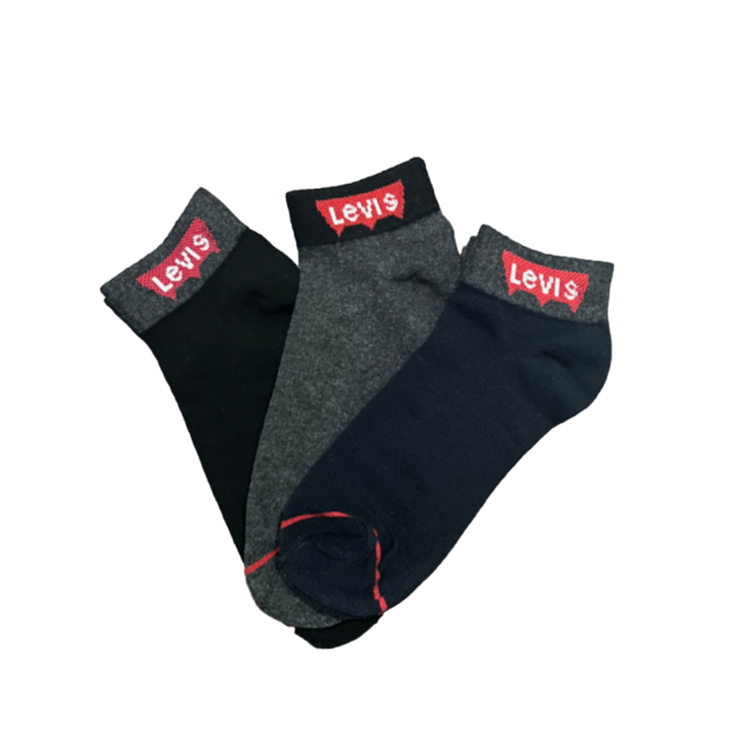 Pair of 6 ankle socks for Men and women with pure cotton premium quality materials
