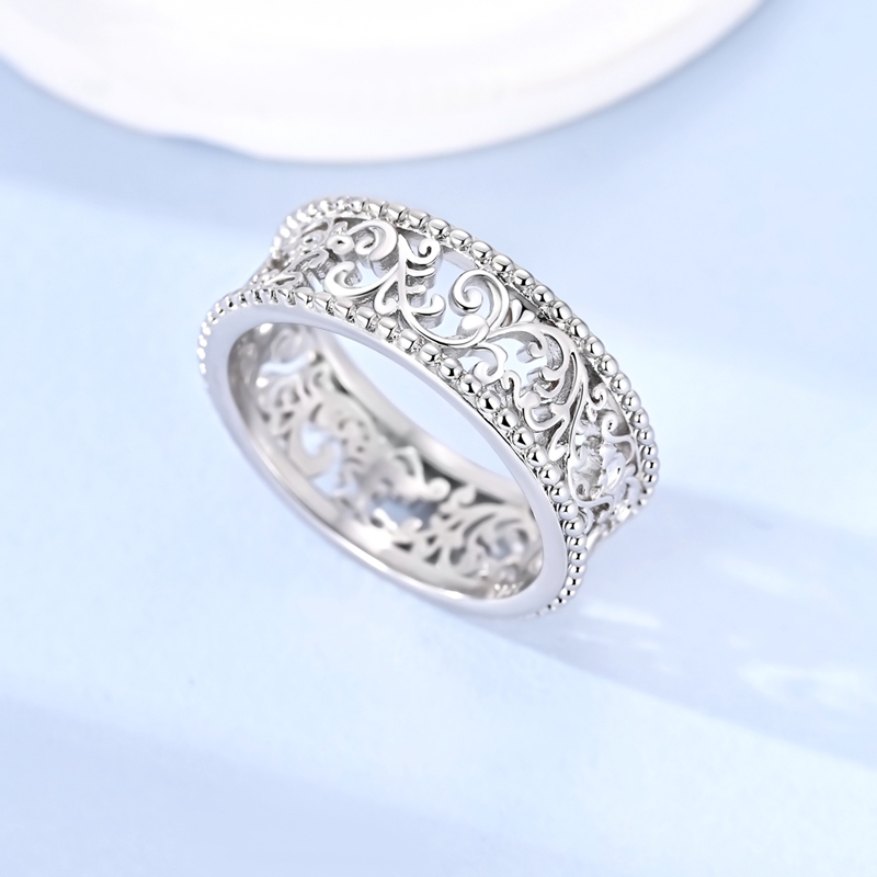 Original 925 Silver Ring Sparking Infinite Love Starry Night Rings For Women Girls Jewelry Birthday Anniversary Engagement 