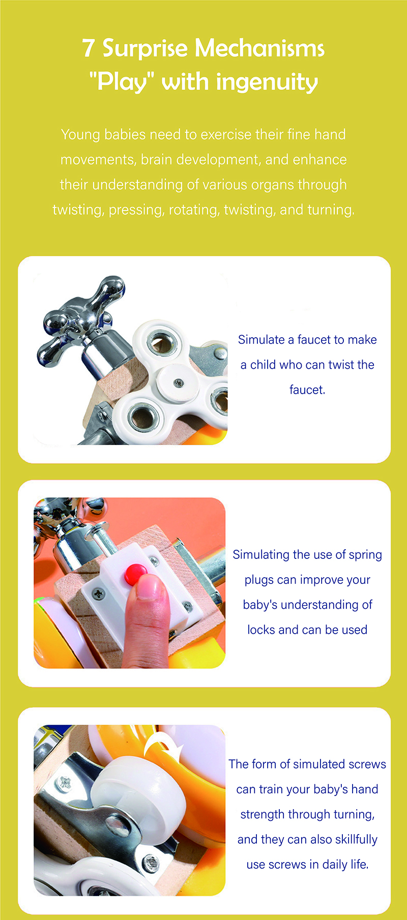 Kids Busy Cube Wooden Fidget Toy Cube Montessori Educational Baby Travel Toys Learning Basic Life Skills Sensory Busy Boards