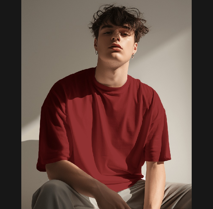 Oversized Drop Shoulder Tshirt For Boys & Girls