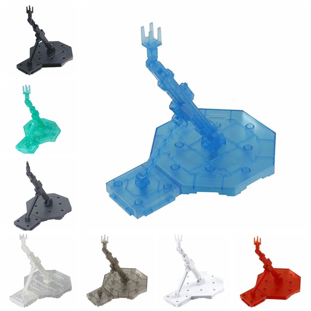 Adjustable Action Figure Base Dolls Holder Robot Figure Model Toy Bracket Clear Plastic Figure Display Stand 1/144 1/100