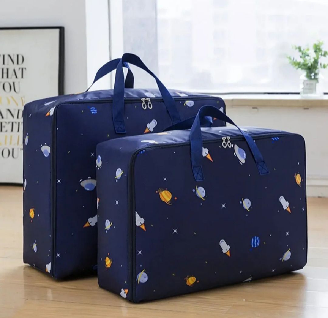 Baby Dinosaur Storage Bag for Kids – Large Capacity Travel Organizer with Zipper – Lightweight & Foldable – Cute Cartoon Design