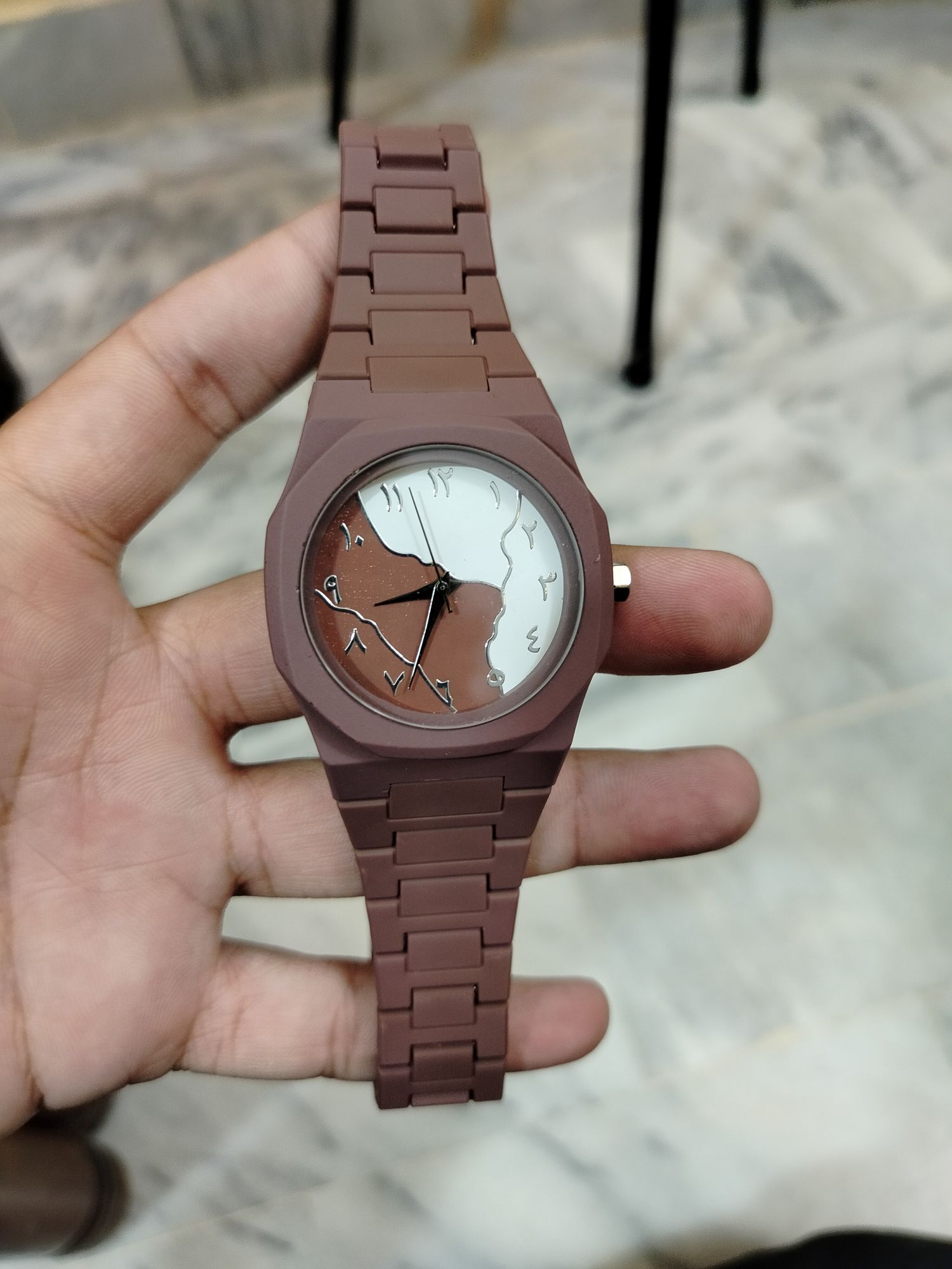 HOT DEALS NO1 Black Arabic Aura Watch For Men Stylish Aura Watch 100% Original Watch