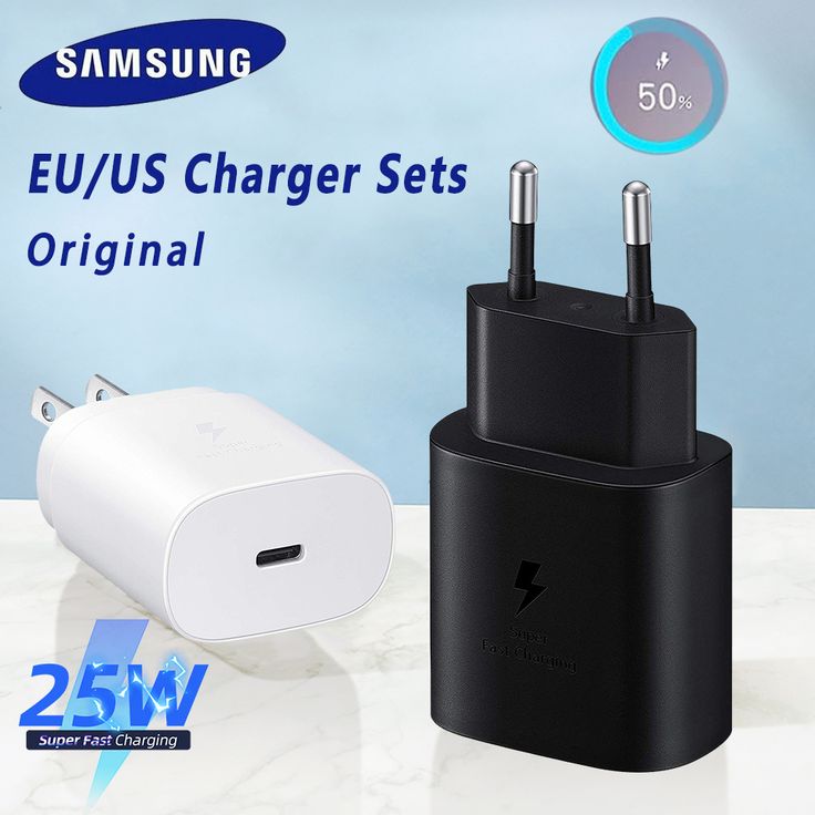 Samsung 25W with original cable Usb Type C Fast Charger Pd Wall Power Adapter Samsung 25W Fast Charger with Type C to Type C Cable Pd Charger For all Mobile Phone
