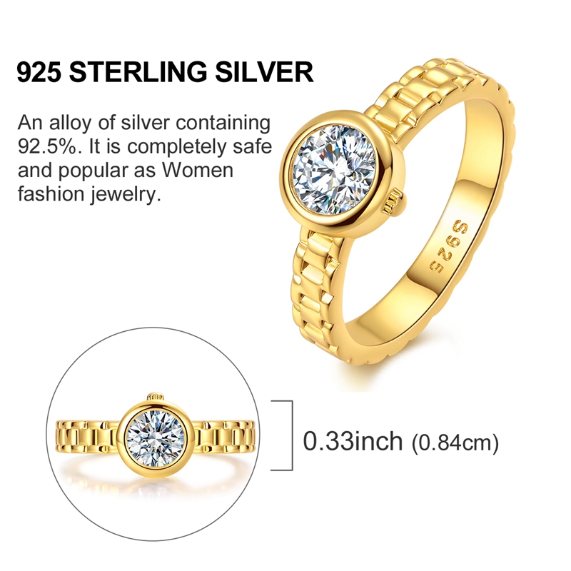 Original 925 Silver Ring Sparking Infinite Love Starry Night Rings For Women Girls Jewelry Birthday Anniversary Engagement 