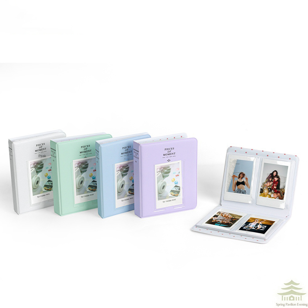 64 Pockets Photo Album For Fujifilm Instax Mini 12/11/9 Wedding Photo Album For Polaroid Photo Album Mini Instant Picture Case
