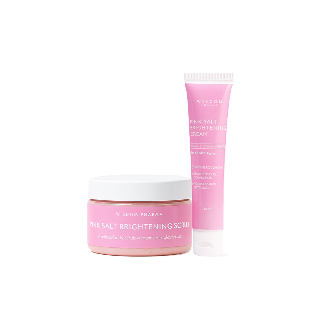 Wisdom Pink Salt Duo Kit | Personal Care Set | 2pcs