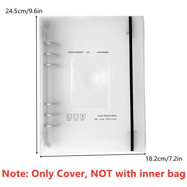 Photocard Photo Album A5 Binder Collect Book DIY Binder Postcard Album