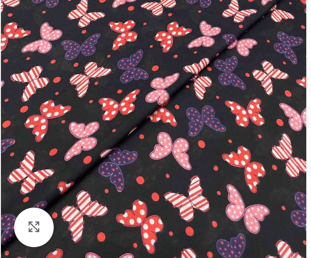 Unstitched Funky and Colorful Lawn Prints Fabric For Kids 1.5 meter