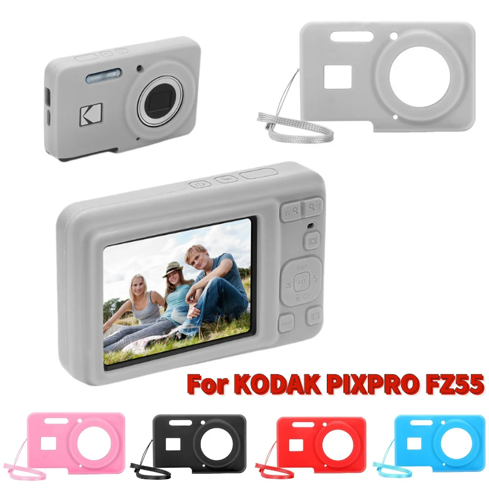 For KODAK PIXPRO FZ55 Digital Camera Cover Wear Resist Slim Fit Camera Bag Camera Body Cover Outdoor Travel Camera Protect Case