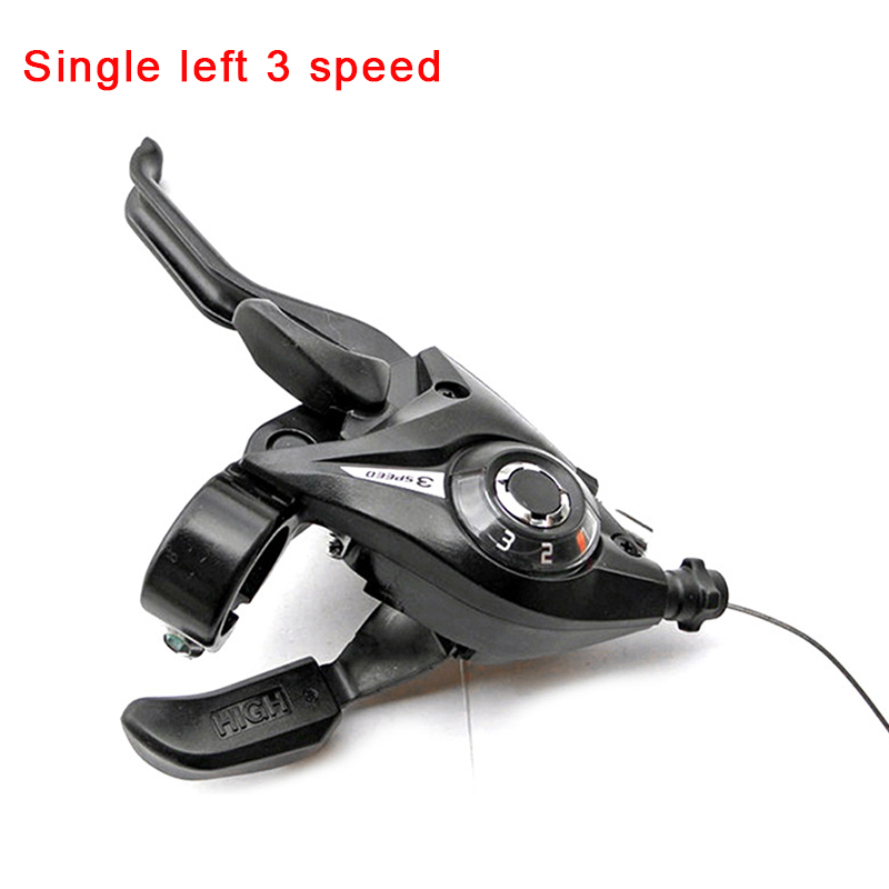 Bicycle Brake Levers Shifter 3x7 21 Speed Shifter With Gear Indicator