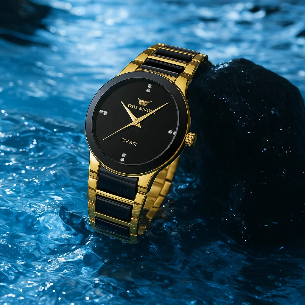 Classic Watches for  Girls Women's Luxury Wrist Watches Quartz Water Resistant Ladies Watches.