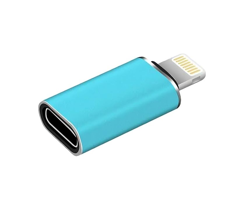 Type-C Female to Lightning Cable Adapter, Type-C to 8 Pin Male PD Fast ...