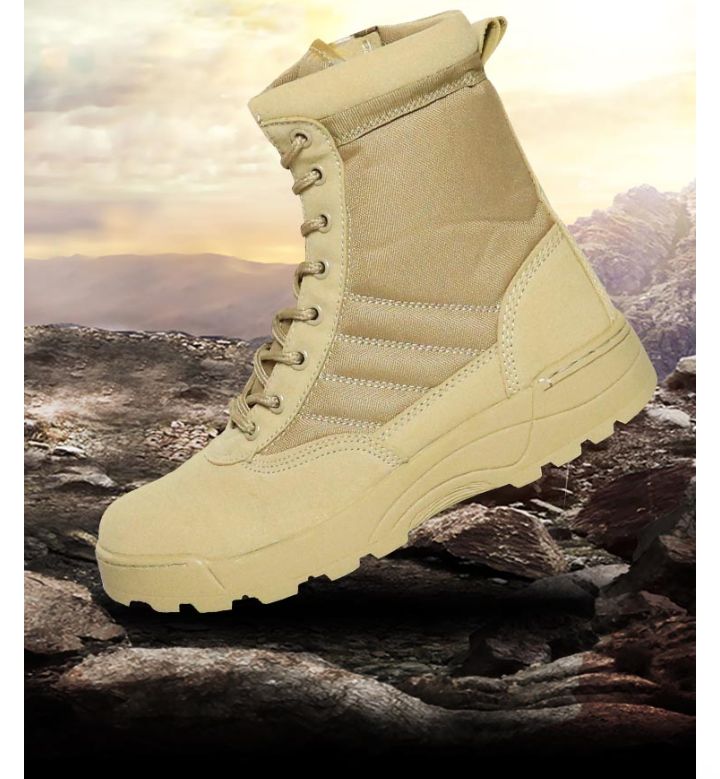 Army commando long shoes, combat Swat Military long shoes, hicking long shoes