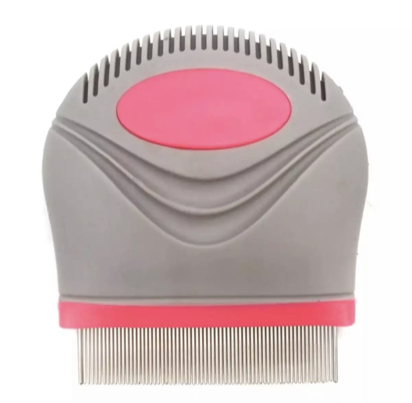 Stainless Steel Lice Comb Heavy Duty – Anti Lice & Nit Removal Comb, Fine Tooth Hair Comb for Head Lice Treatment, Portable Reusable Nit Comb for Kids & Adults