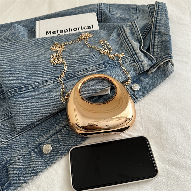 New Designer Moon Shaped Mini Clutch for Women | Moon Purses Young Lady Dinner Handbags | Luxury Evening Handbag | Eid Festival, Party, Wedding & Formal Fashion Purse