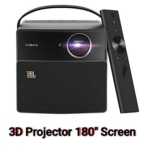 Original JBL XGIMI CC Aurora 350 Ansi Lumens Auto Focus 3D 4K 720p LED PlCO 180" Android OS Rechargeable Projector with WlFl BIuetooth