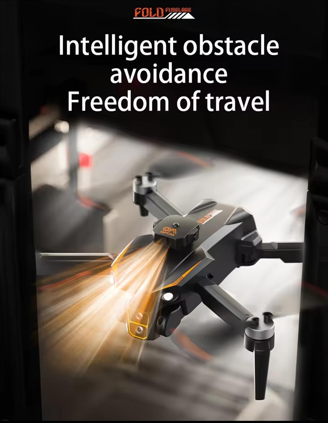 S26 Pro Dual Camera Drone HD Camera With Brushless Motor
Foldable RC Quadcopter For Aerial Photography
Having WIFI Avoid Obstacles 360° Roll & Intelligent Following