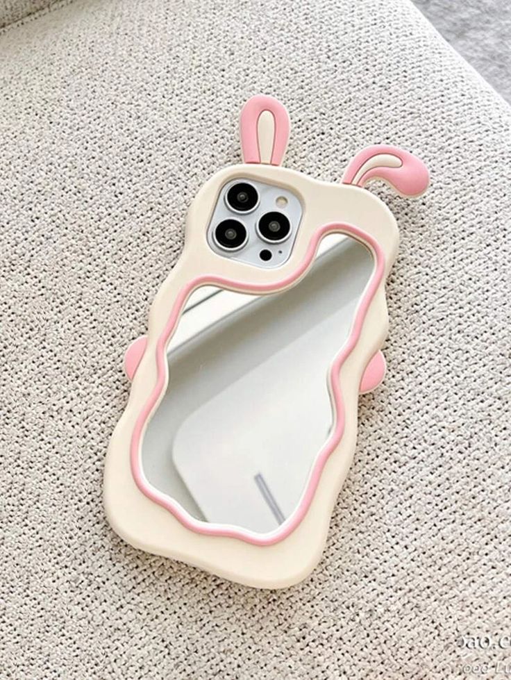 Cute Cartoon Rabbit Luxury Soft TPU Case for IPH 11 to 17 PM | Shockproof Protective Cover | Camera Lens Protection