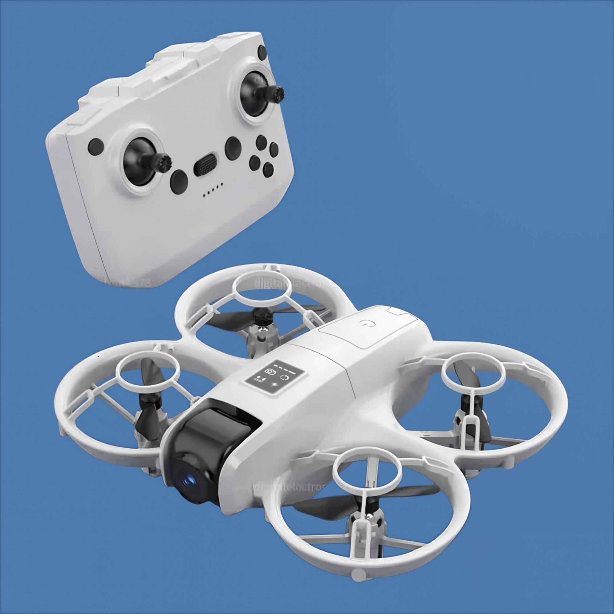 S11 Mini Neo Drone With HD Dual Aerial Camera, Photo & Video, Optical Flow Hover, WiFi FPV, Gesture Control, Obstacle Avoidance, 360° Flip, 1800mAh Battery Mini RC Quadcopter Having Cool LED Lights For Kids & Beginners