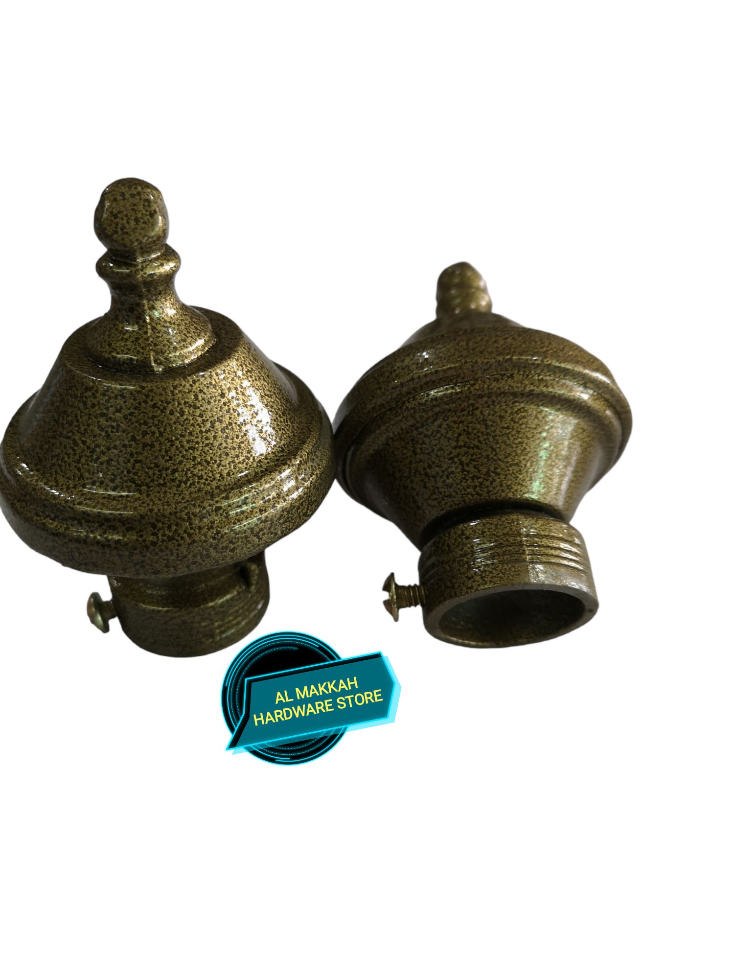 Pack of 4- Curtains Rod's Ends Stopper 1inch