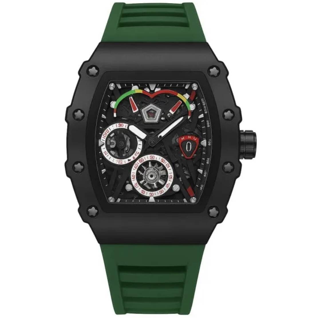 Top Hot Selling  Watch for Man Boys-Sports Watches Rubber Strap for Boys & Men| New Fashion Sports Rubber Strap Wristwatches