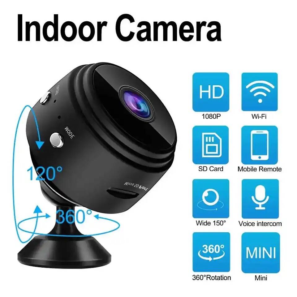 Mini Camera A9 Wifi 1080p Hd Night Version Micro Voice Recorder