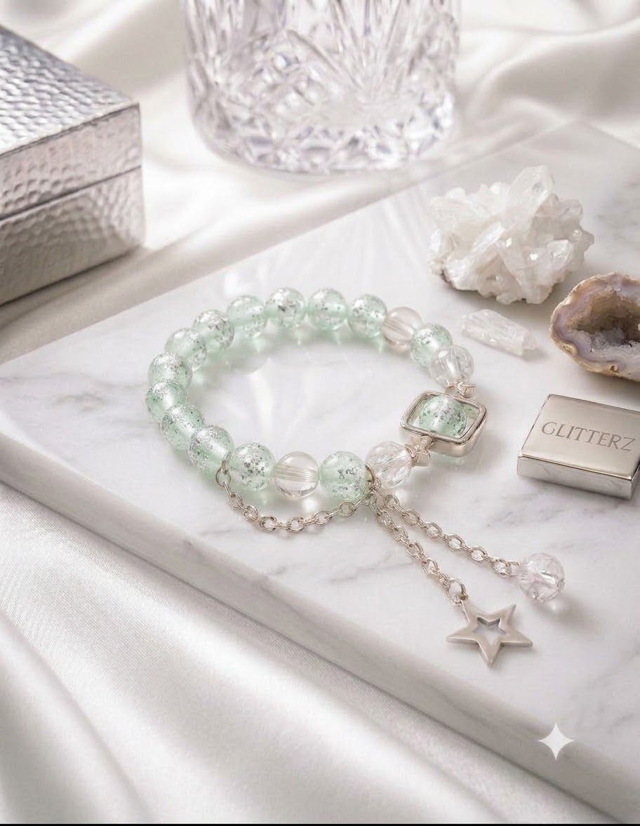 Luxury Handcrafted princess star charms Bracelet,Elegant Minimalist Jewelry for Women & Girls,Aesthetic korean Jewelry,Party Wear Bracelet,Charm Bracelet,Handcrafted adjustable Bracelet for Girls,Galaxy Bracelet,Trending Accessories,Gift for minimalists,