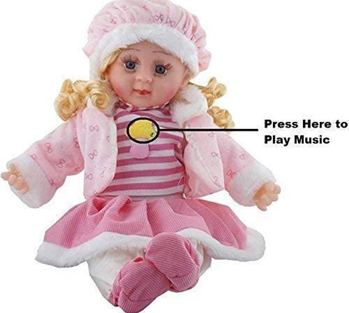 Doll musical rhythymes poem singing stuffed doll in 30 & 40 cm size