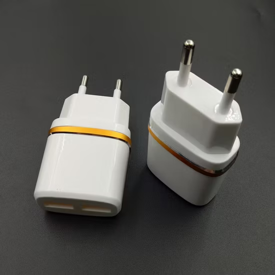 5V 2A Dual USB Wall Charger – Universal Power Adapter for Android, iPhone, Samsung, Realme, Xiaomi & More (Fast Charging Compatible) price in Pakistan
