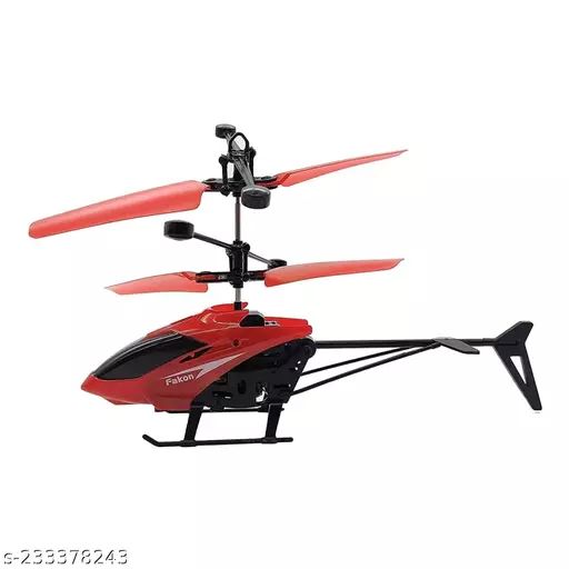 2 in 1 Hand Sensor Flying RC Helicopter Plane With Remote 2 channel - Palm Sensor – Rechargeable Induction Aircraft aeroplane