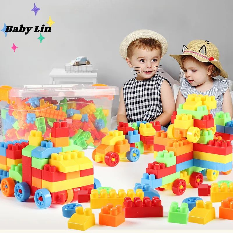 Pack of 505 Baby Building Blocks Big Bricks Toy For Kids | Daraz.pk