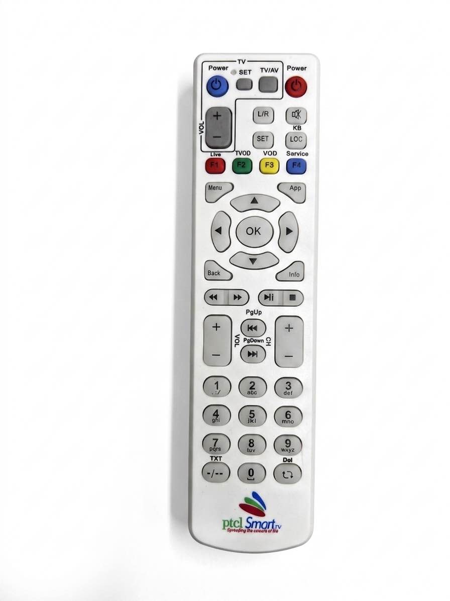 PTCL Smart TV Remote Control (compatible – for PTCL SmartTV Setup Boxes)