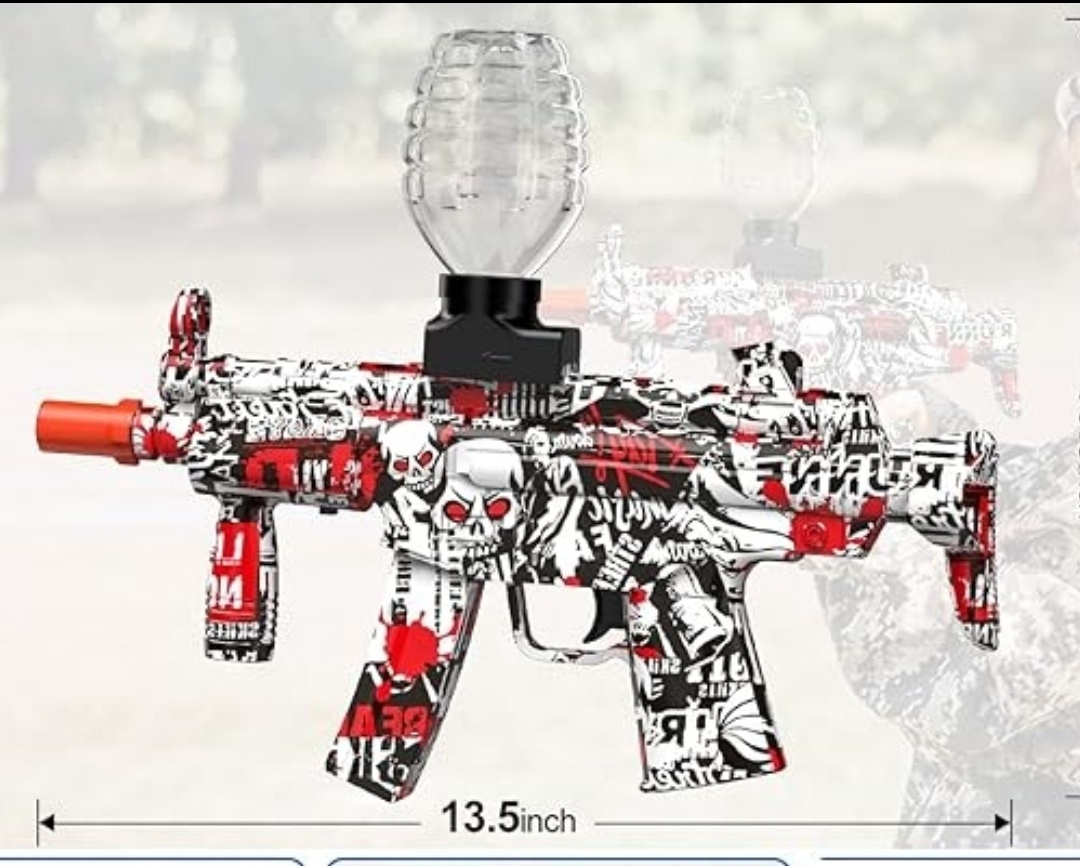 Electric Gel Ball Blaster Toys-Eco-Friendly Splatter Ball Blaster, Automatic Outdoor Games Toys for Activities Team Game