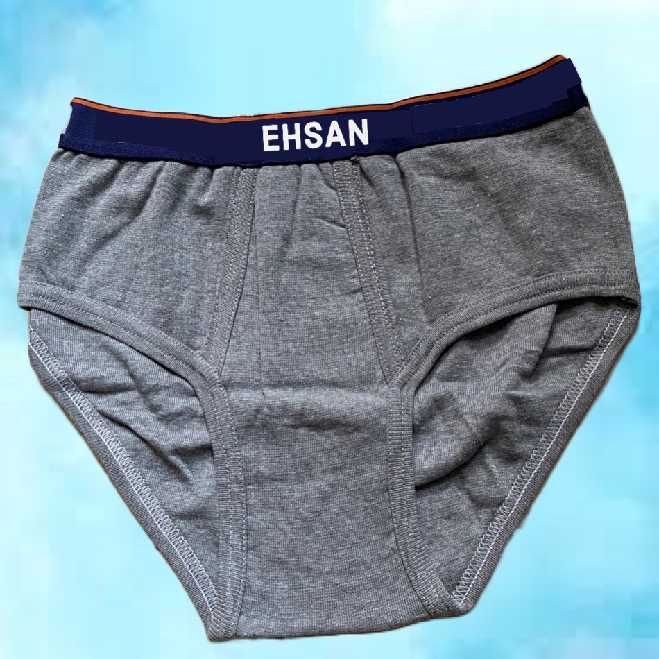Mens Briefs - Soft Pure Cotton Underwear For Mens - Ehsan Brand High Quality - Pack Of 3