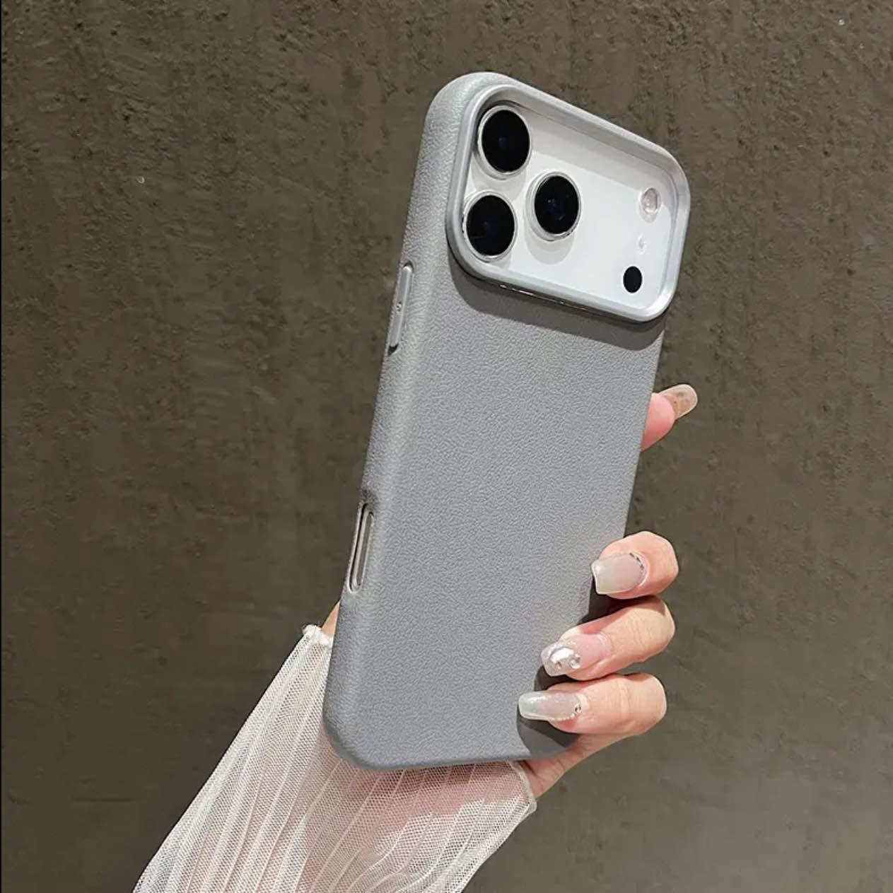 New Soft Luxury Texture Leather Case
