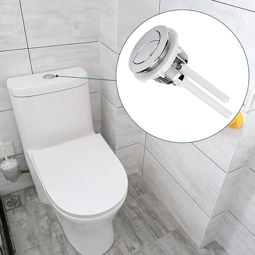 Commode button double push small size 2 inch toilet tank button ...