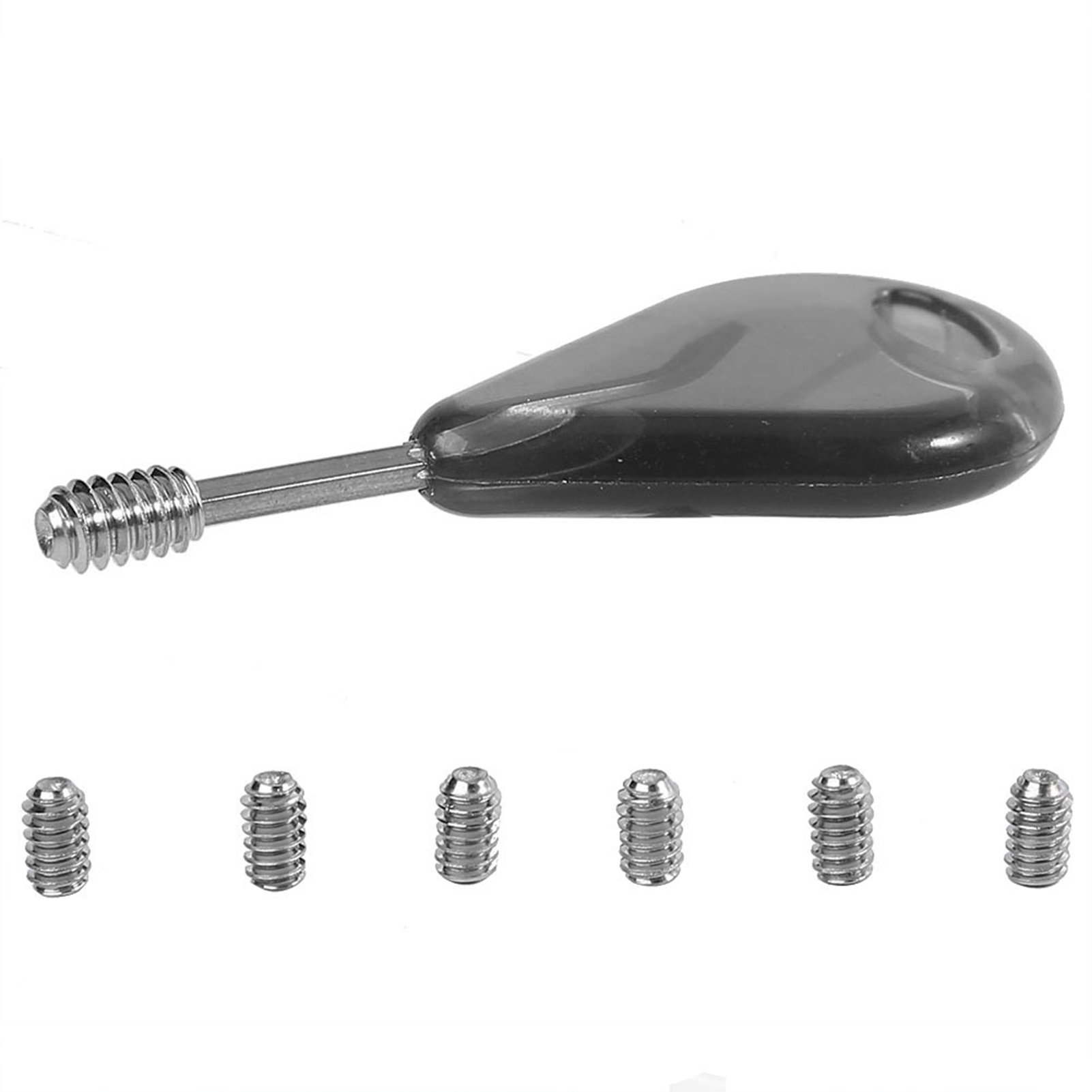 Surf Board Fin Key Fin Replacement Accessory with Grub Screws grub screws fin replacement accessory